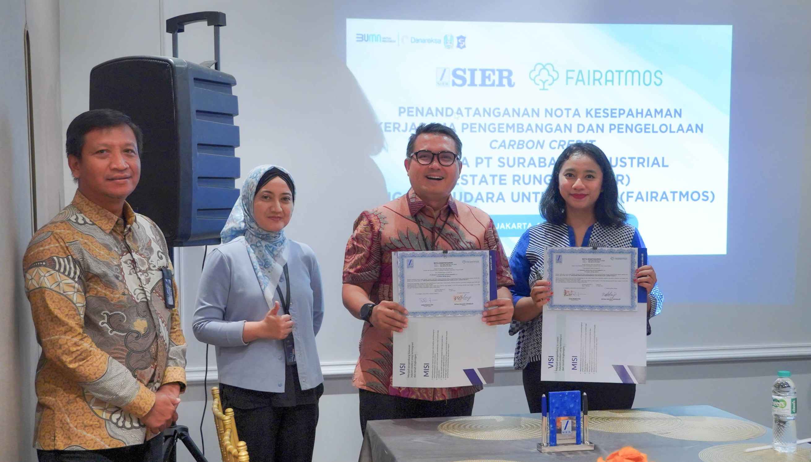 Fairatmos Dukung Inisiatif Proyek Karbon PT SIER
