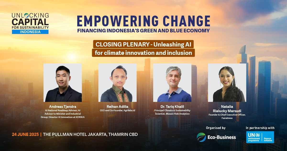Power of AI for Climate Innovation at ‘Unlocking Capital for Sustainability 2025’