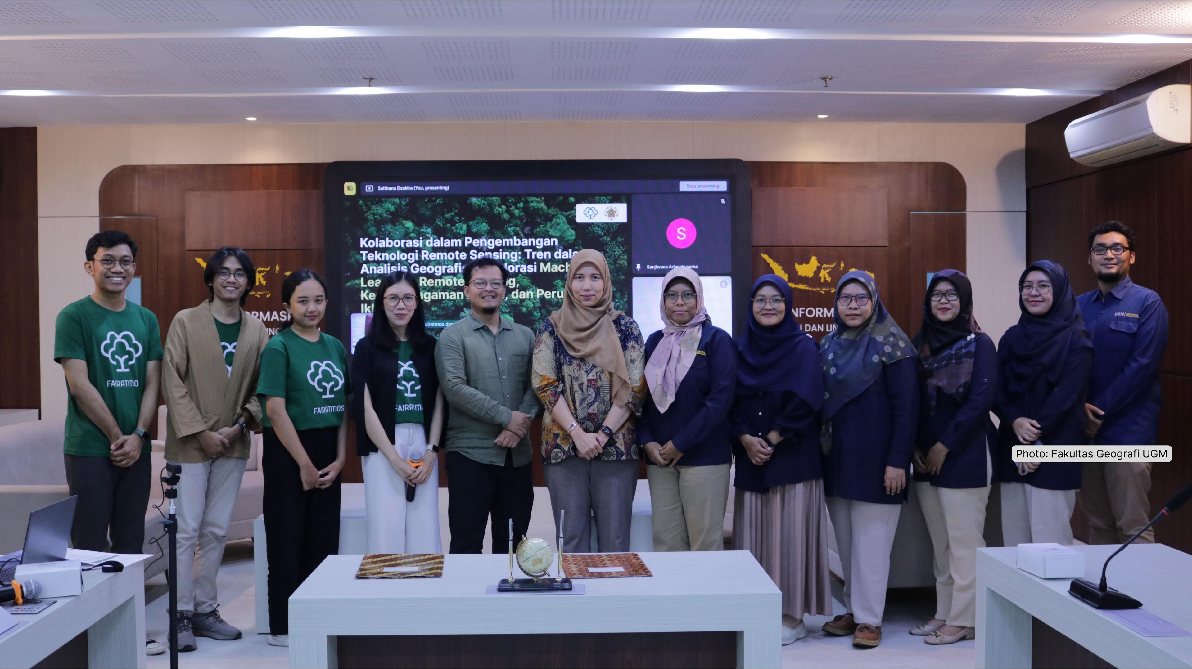Fairatmos Collaborates with the Faculty of Geography at Gadjah Mada University (UGM) for Climate Technology Development through Academic Research